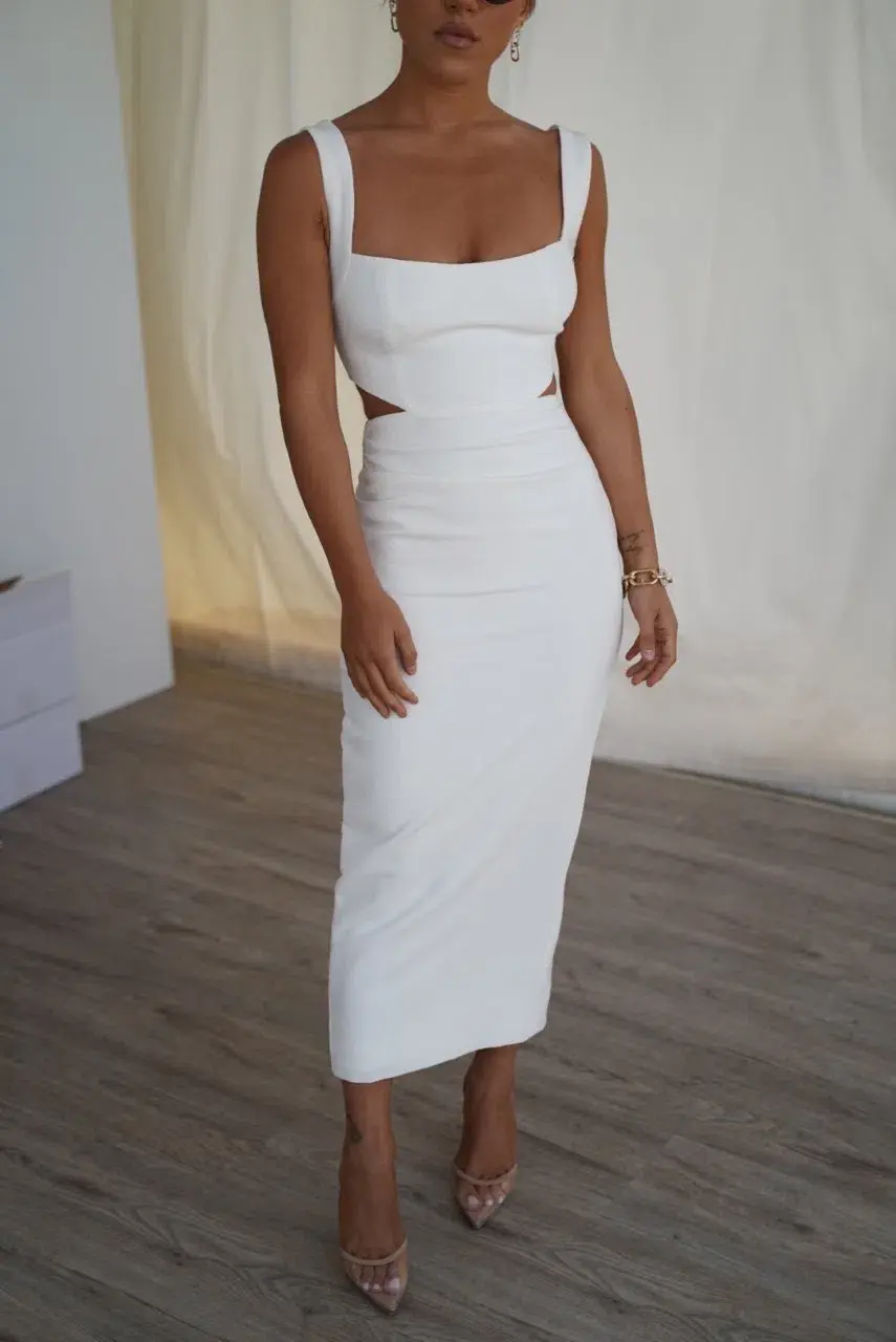 Effie Kats Amalia Dress White Size XS - Image 1