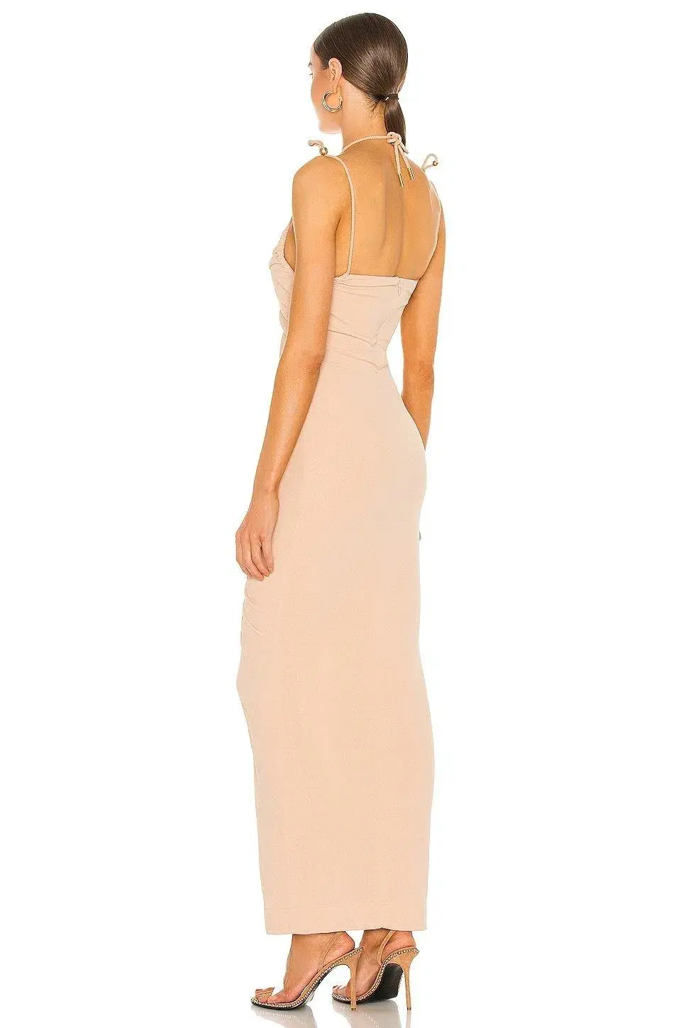 Dion Lee Gathered Butterfly Dress Nude Size 6 - Image 2