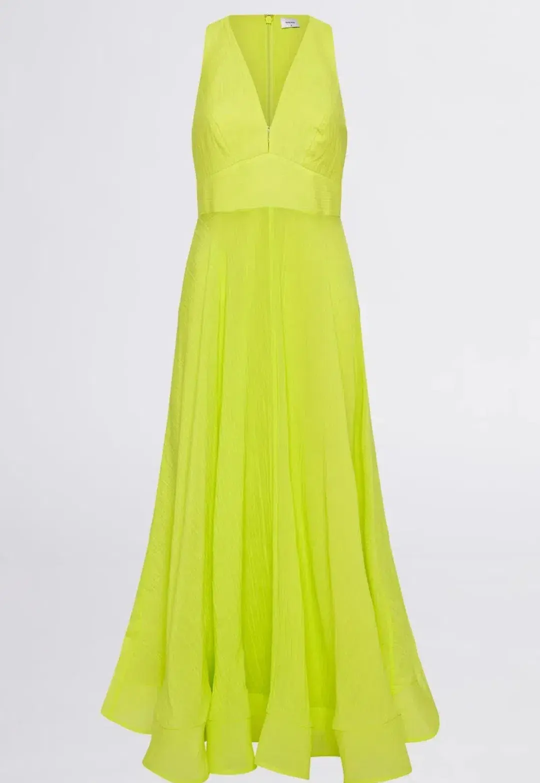 Sheike Audrey Dress Yellow Green Size 8 - Image 3