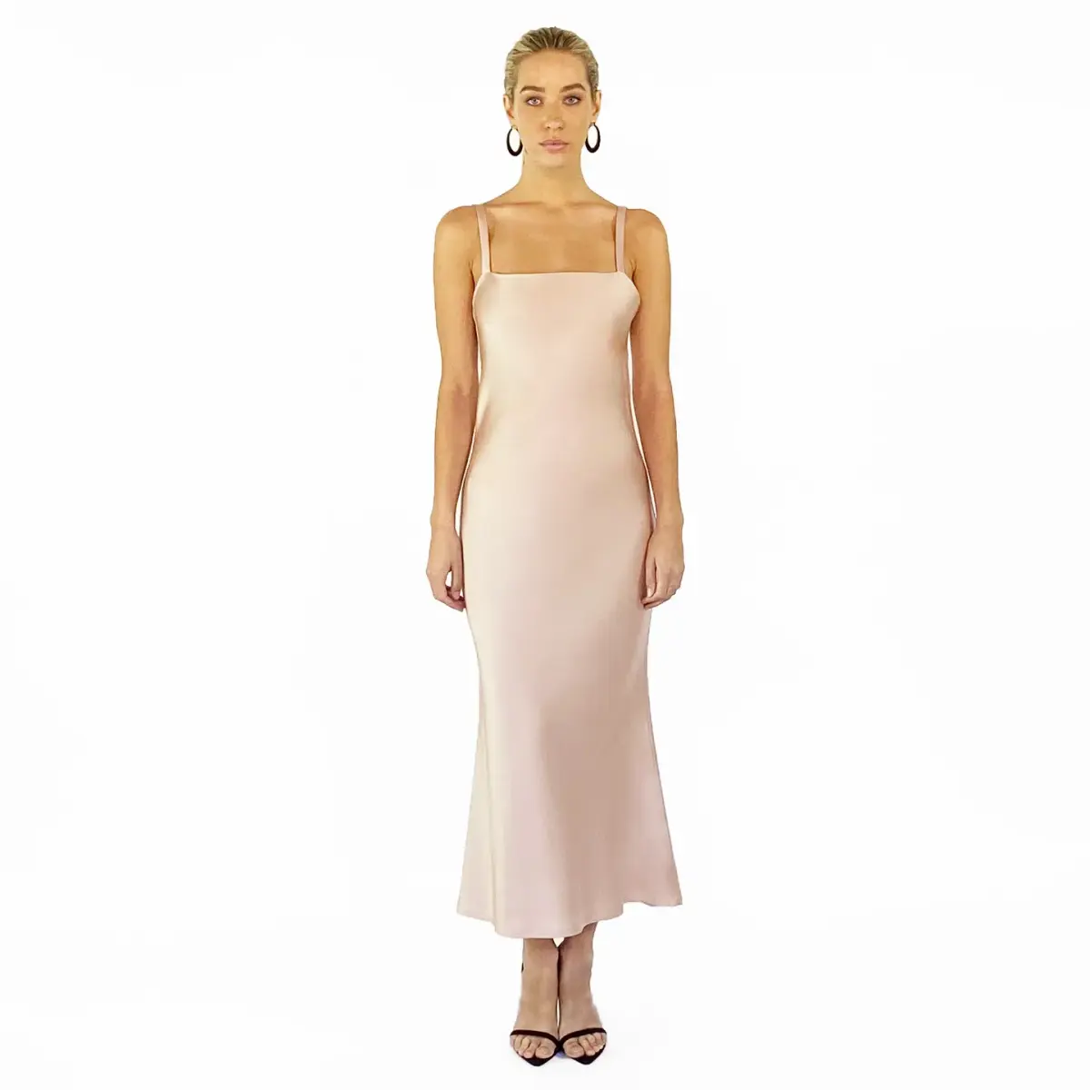 Hexie Official Ivy Slip Dress in Oyster White Size 8 - Image 1