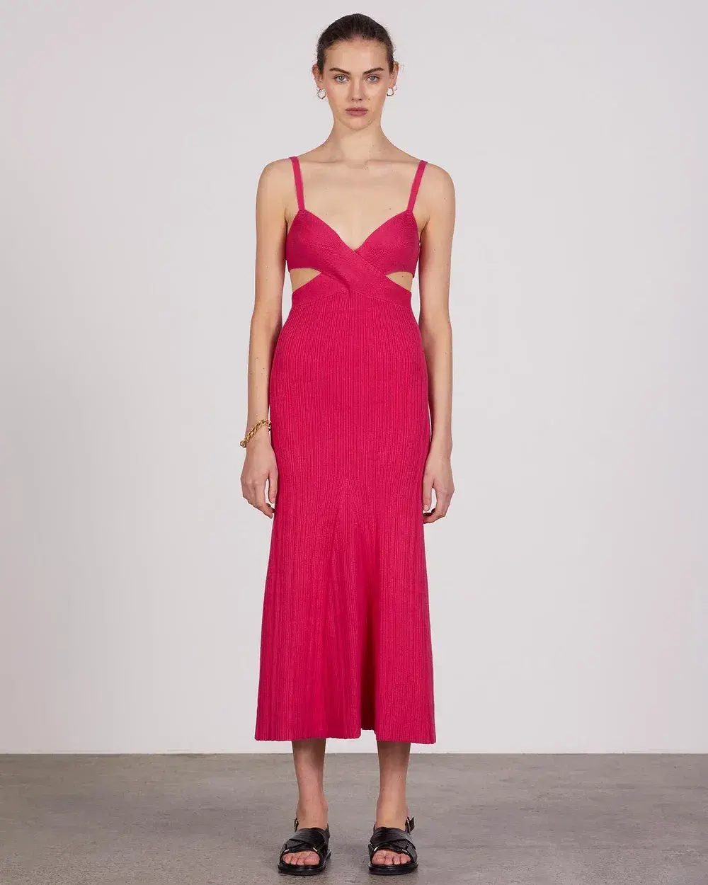 Anna Quan Sabrina Dress Pink Size 6 - Image 2