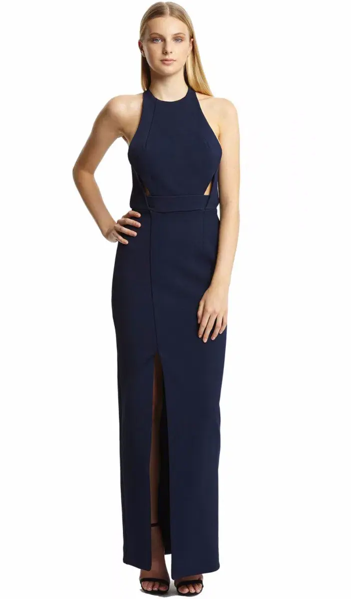 Nicholas Bandage Insert Gown Navy Size 8 - Image 1