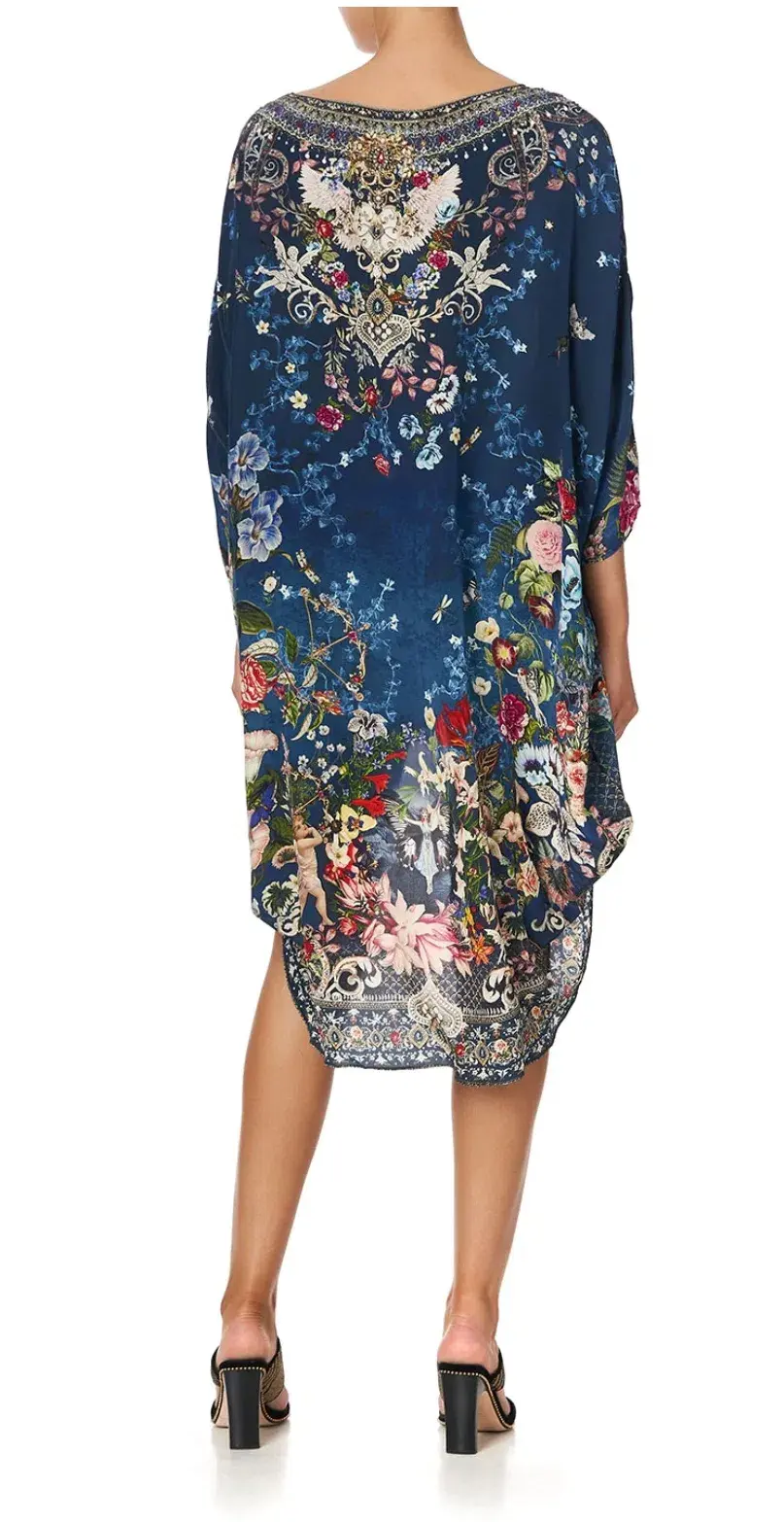 Camilla Dreams of Midsummer Scoop Back Hem Dress Print Size XS for rent on The Volte - main image