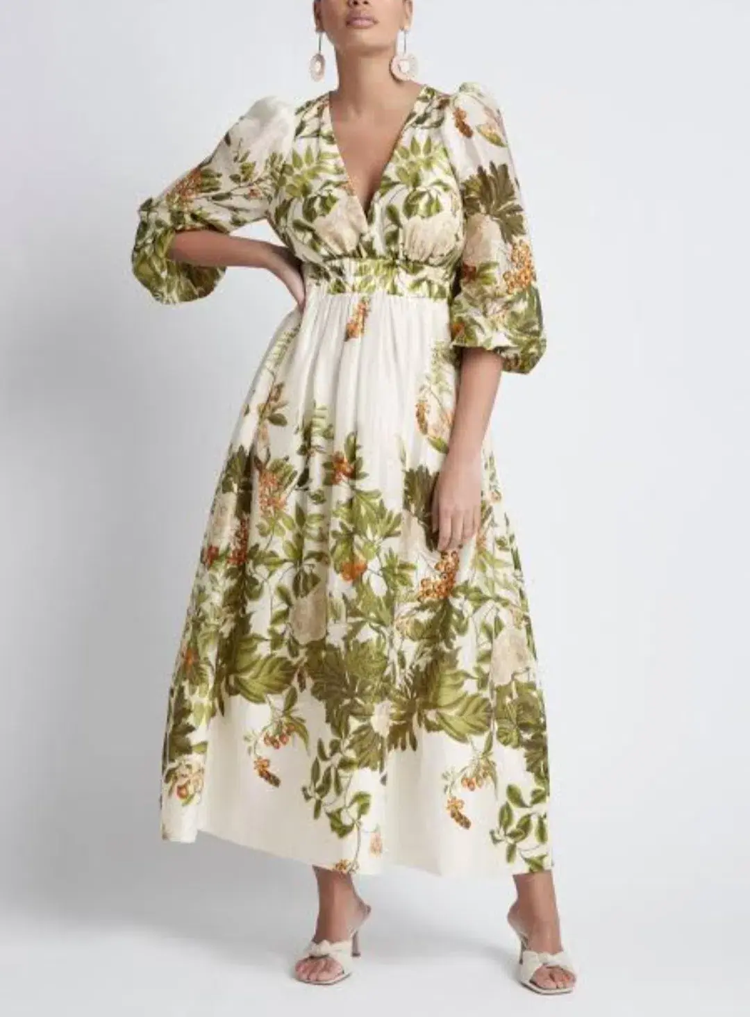 Sheike Garden of Eden Maxi Dress Print Size 14  - Image 1