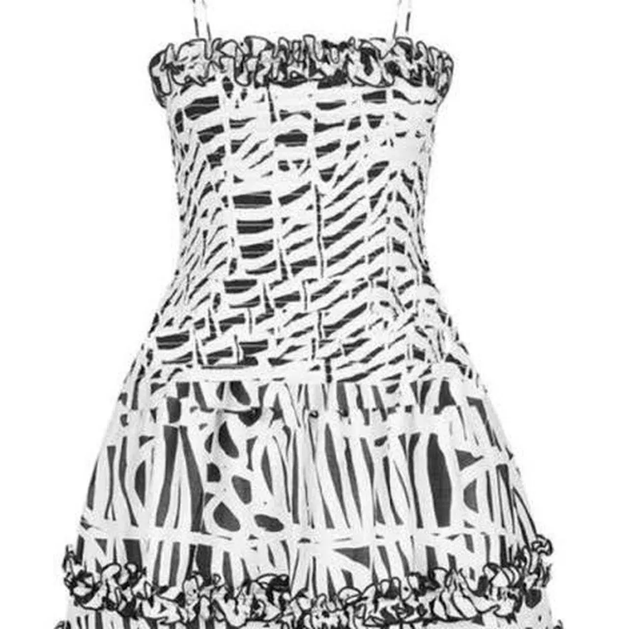 Aje Tribola Dress Print Size 10  - Image 3