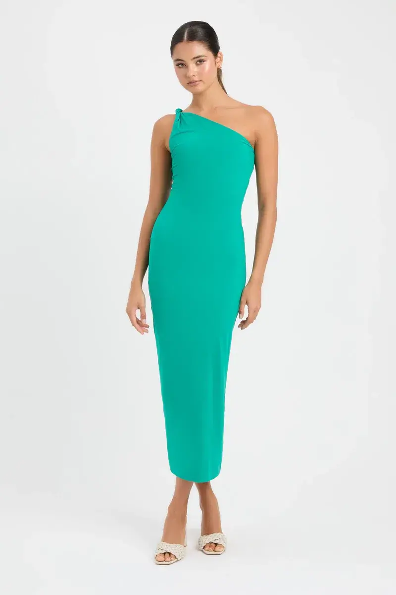 Kookai Bambi Midi Dress Green Size 10  - Image 1