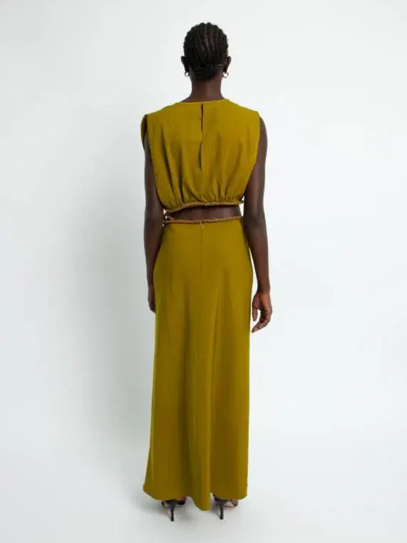 Christopher Esber Crystal Interweave Dress Size 8  - Image 2