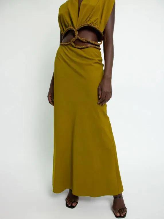 Christopher Esber Crystal Interweave Dress Size 8  - Image 5