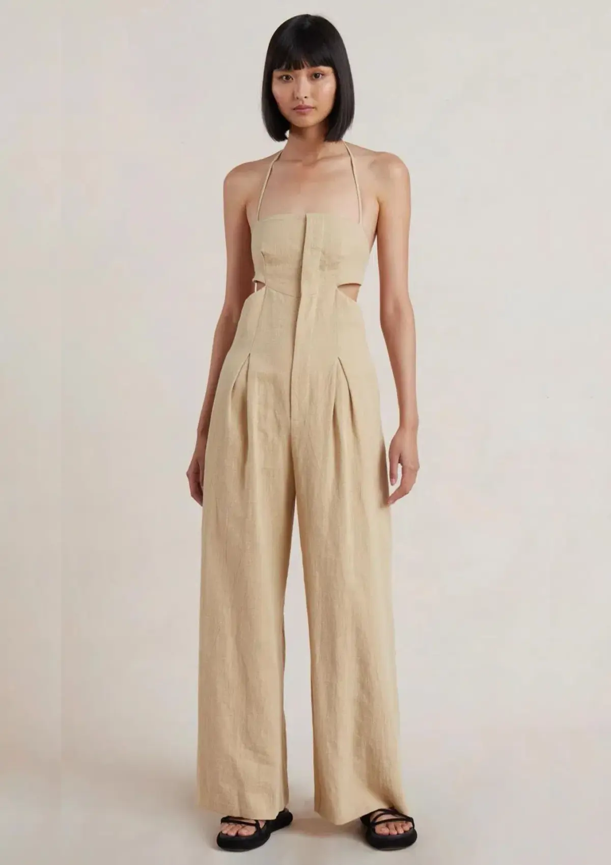 Bec & Bridge Monty Jumpsuit Pecan Brown Size 12 - Image 1