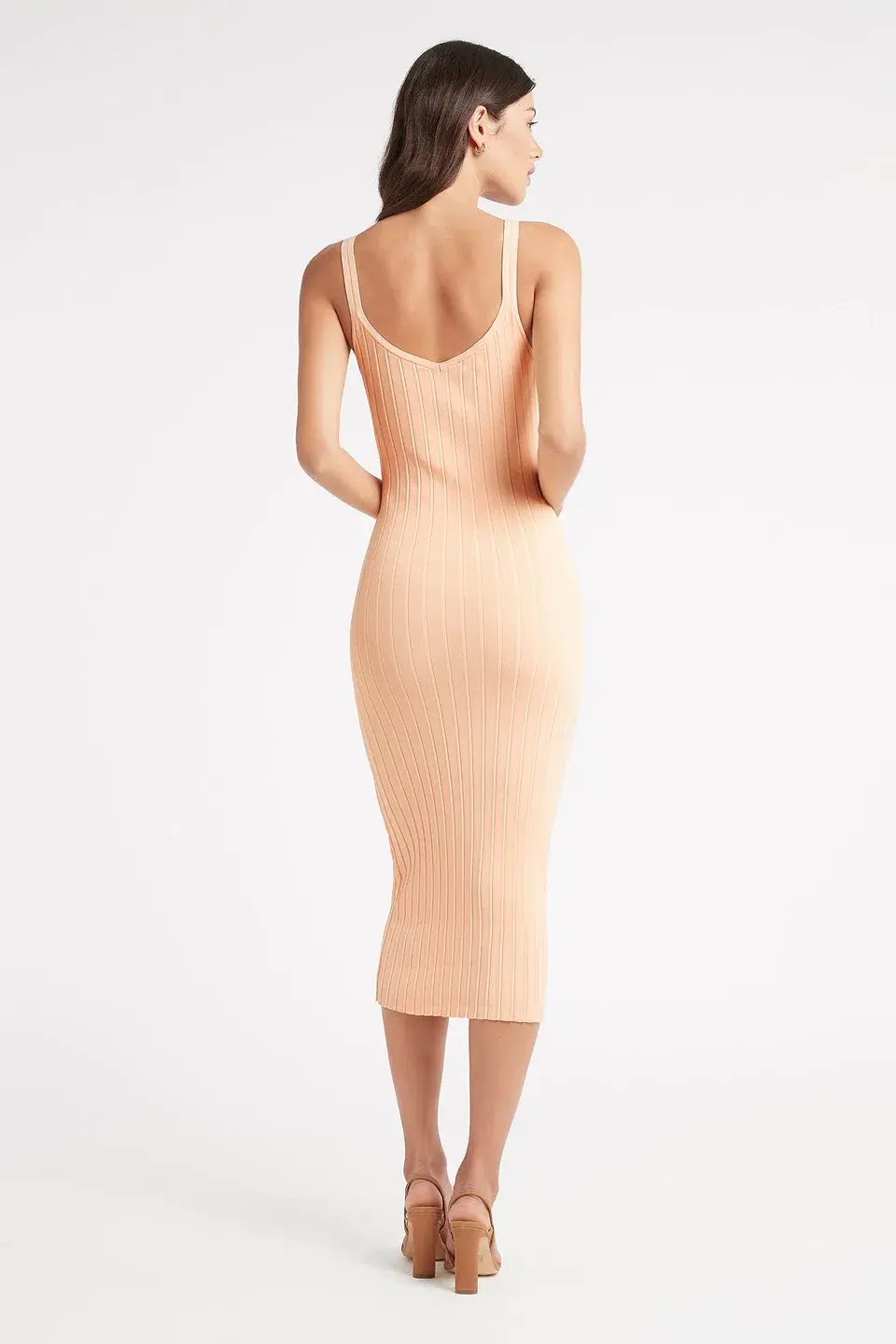 Kookai Stirling Dress Peach Size 12  for rent on The Volte - main image