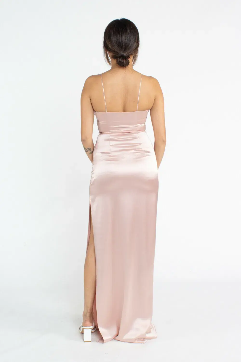 Natalie Rolt Scarlett Gown Dusty Pink Size 0 / AU 6 - Image 4