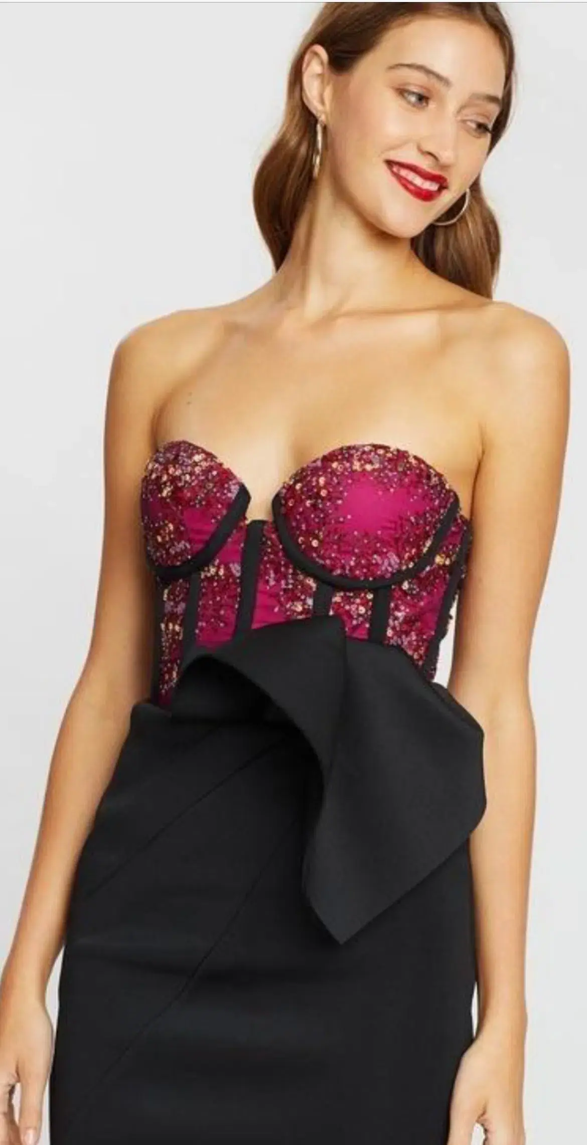 Eliya The Label Andreya Dress Sequin Size 12 - Image 3
