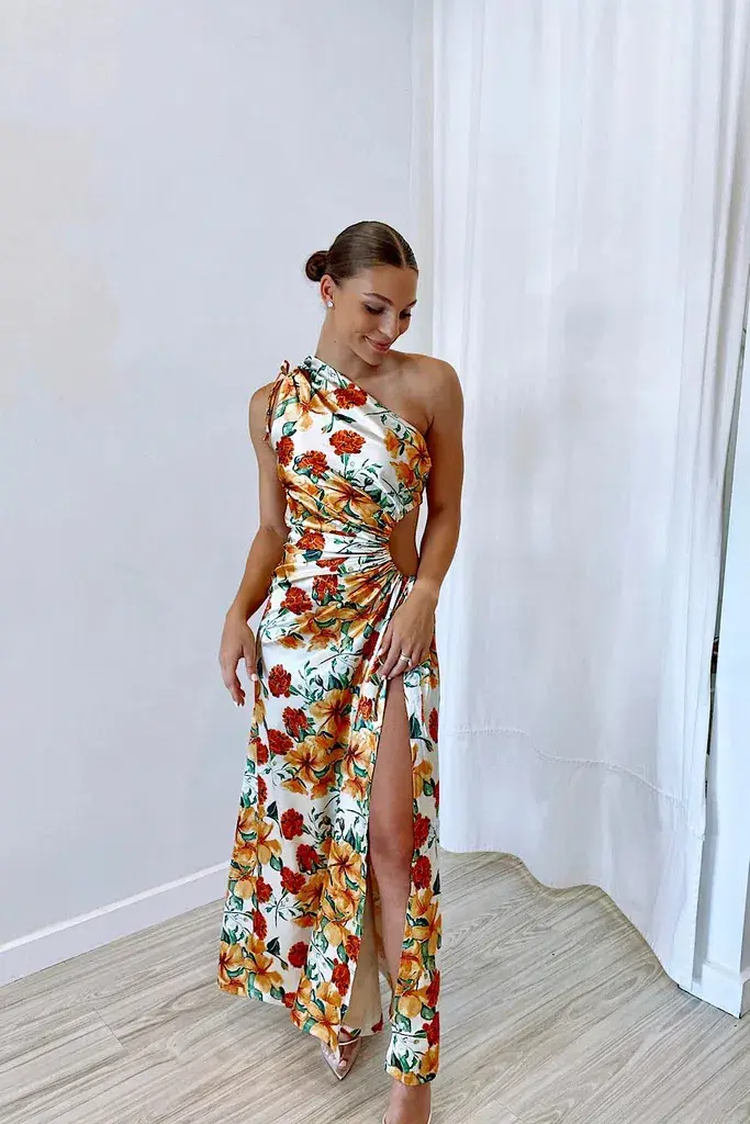 Sonya Moda Nour Maxi Dress Yarden Floral Size 8 - Image 4