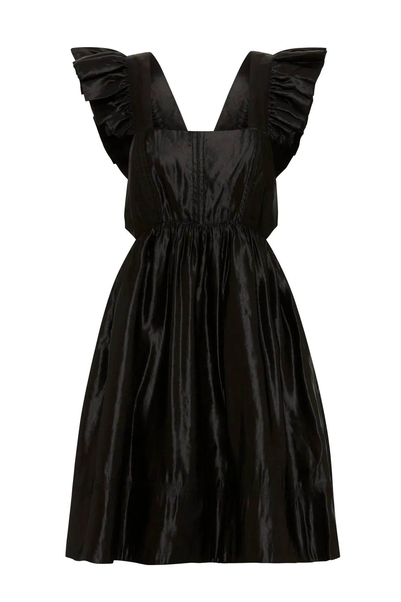 Aje Gazelle Mini Dress Black Size 8 - Image 5
