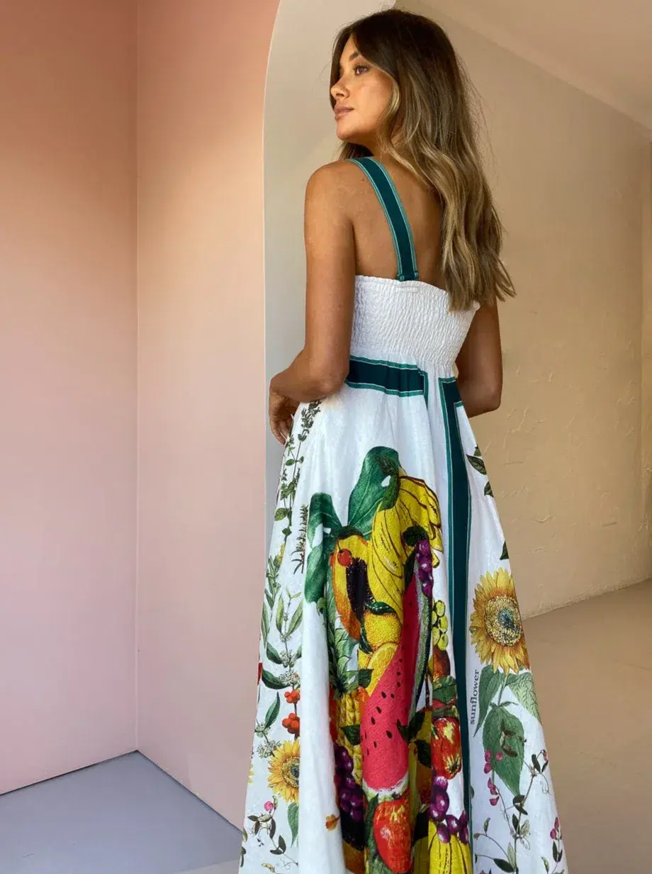 Alemais Frutta Midi Sundress in Multi Size 10 - Image 3