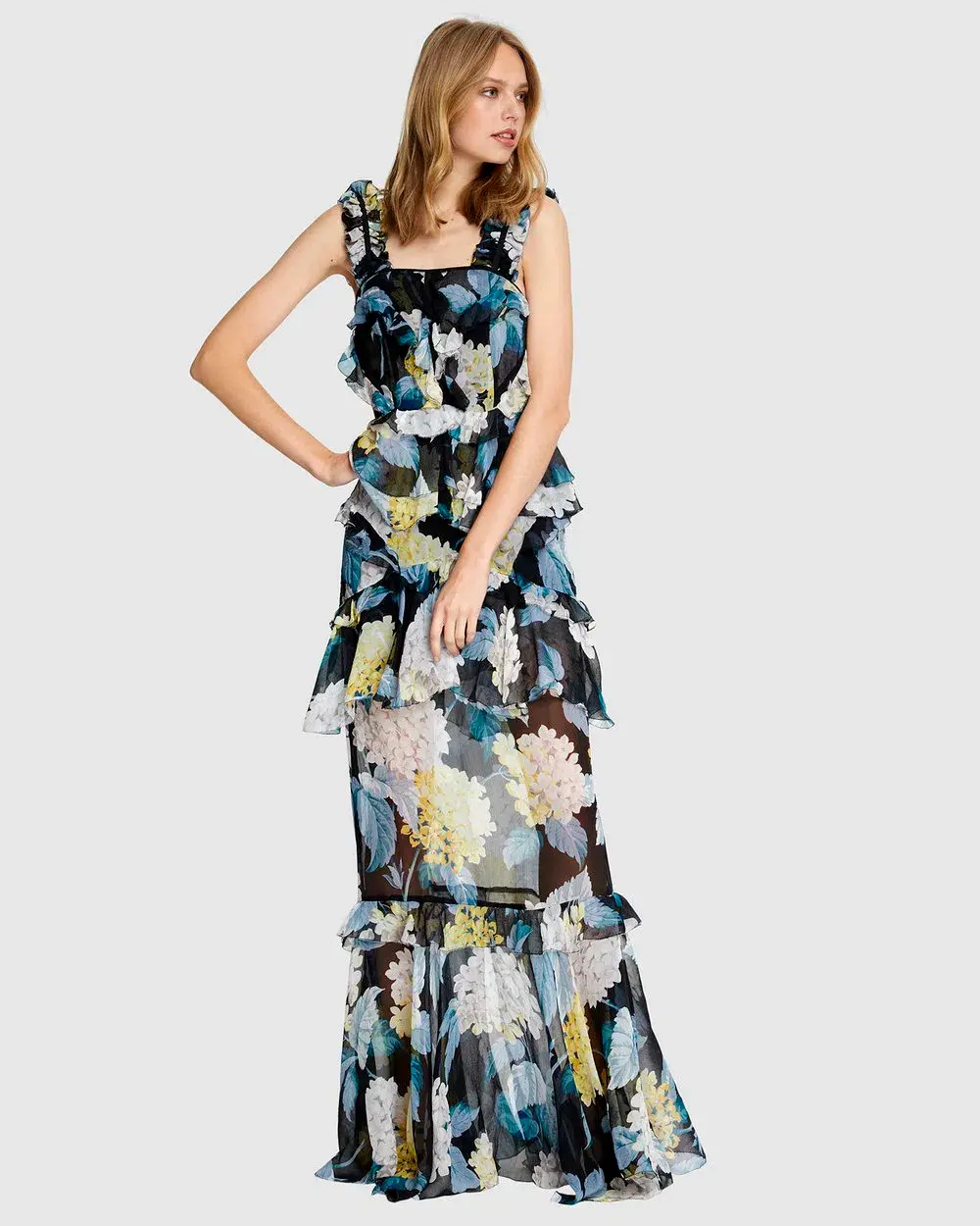 Alice McCall Wild Gown Floral Print Size 10 - Image 5