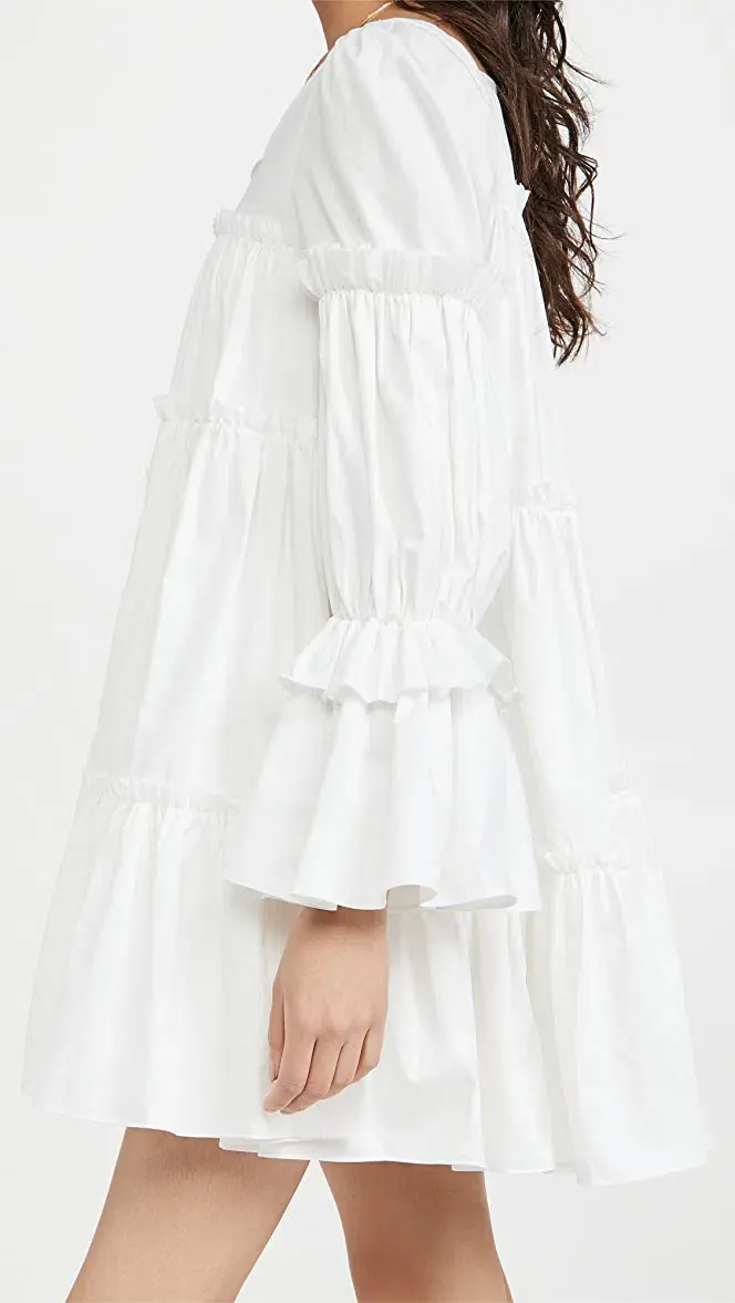 Aje L’espirit Mini Dress White Size 10 - Image 4