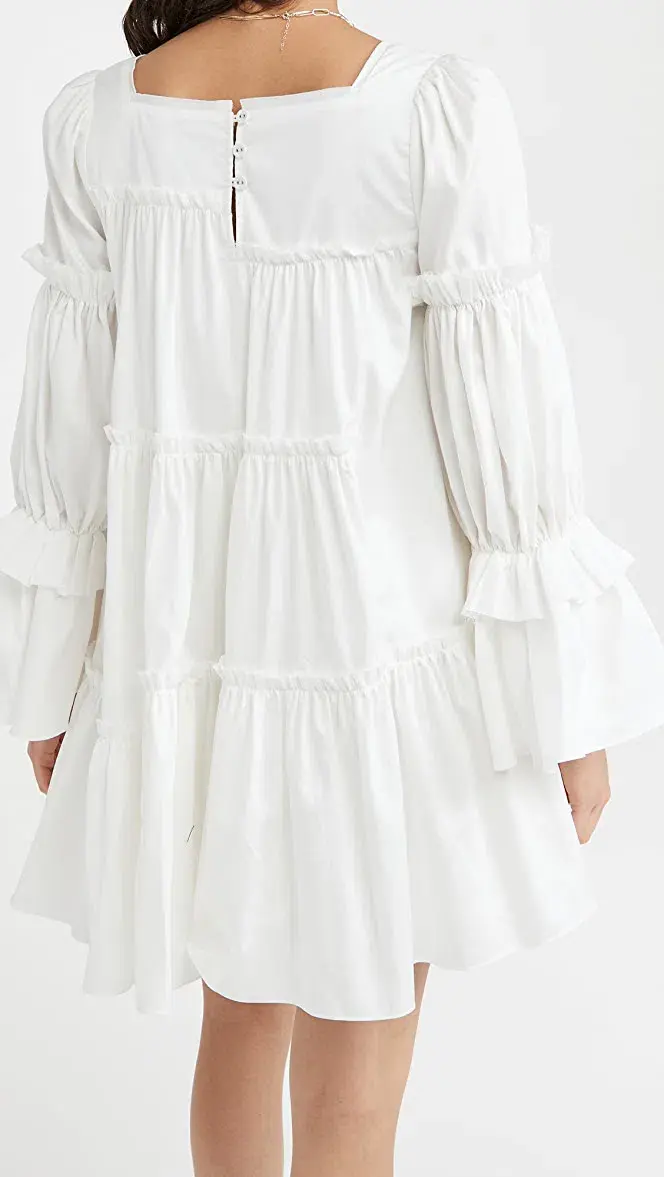 Aje L’espirit Mini Dress White Size 10 - Image 2