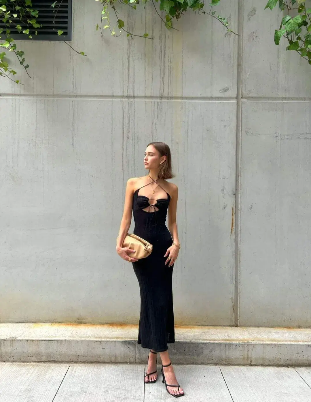 Arcina Ori Cindy Dress Black Size 6 for rent on The Volte - main image