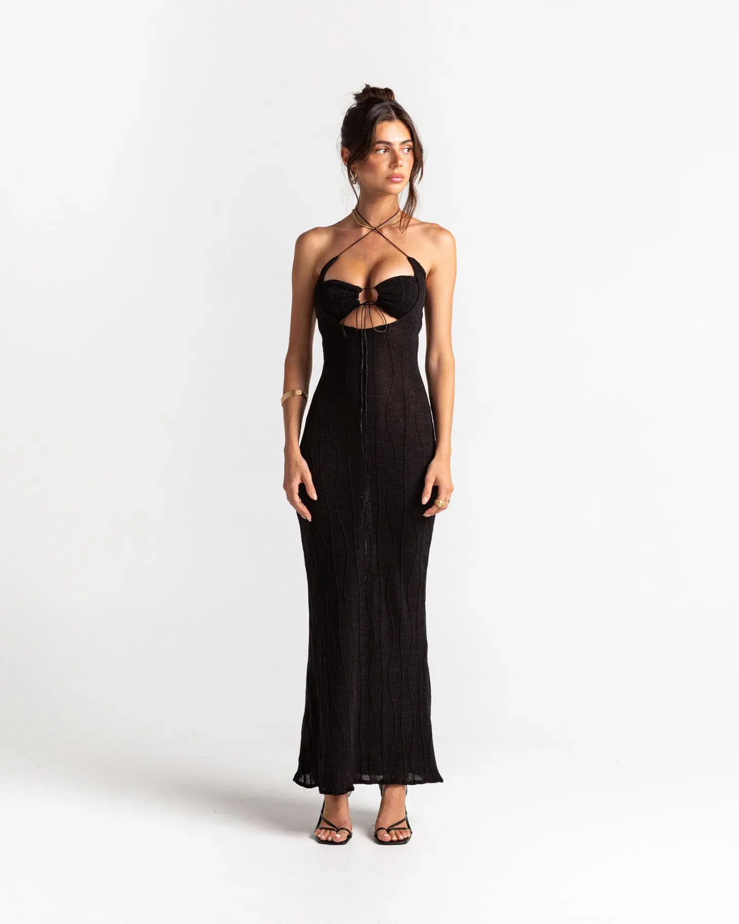 Arcina Ori Cindy Dress Black Size 6 - Image 2