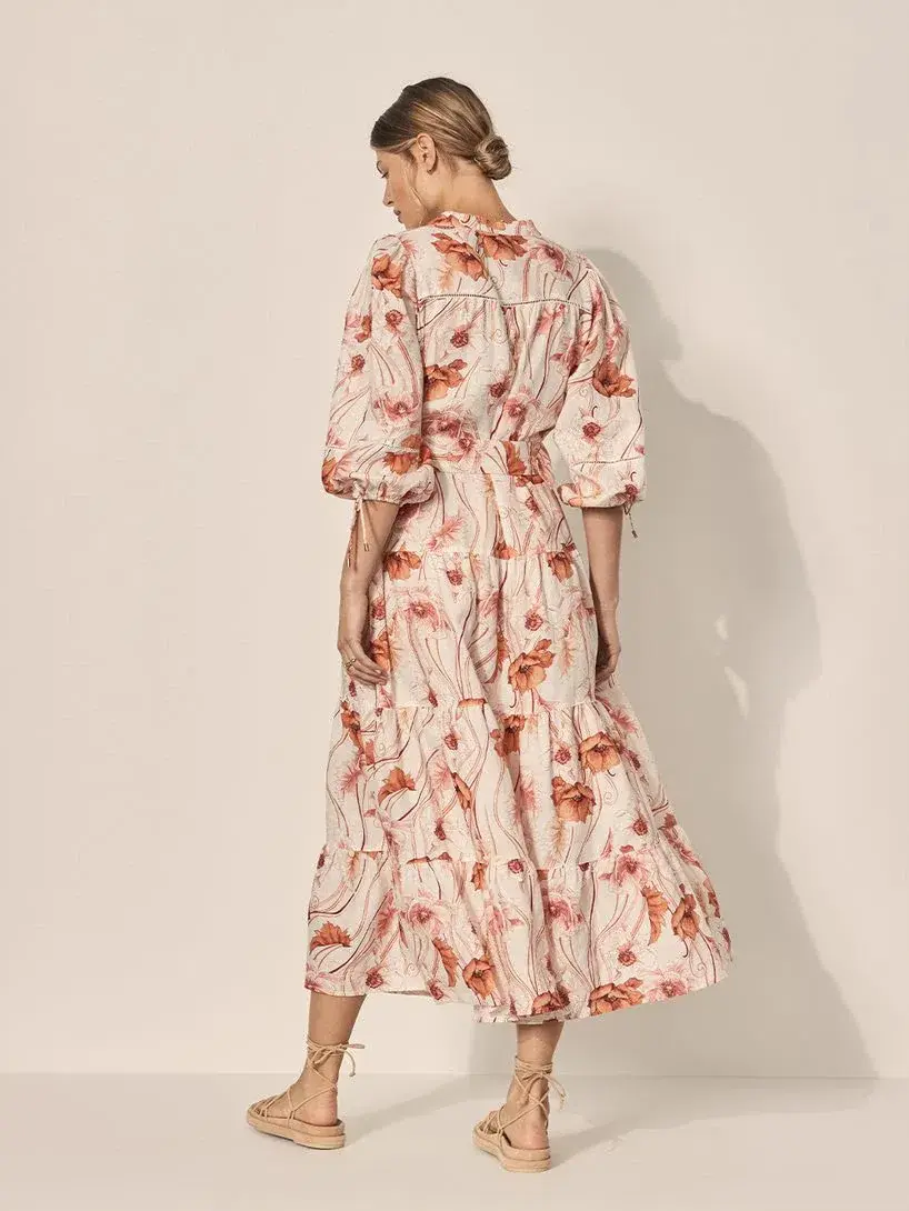 Kivari Penny Maxi Dress Print Size 12 - Image 2