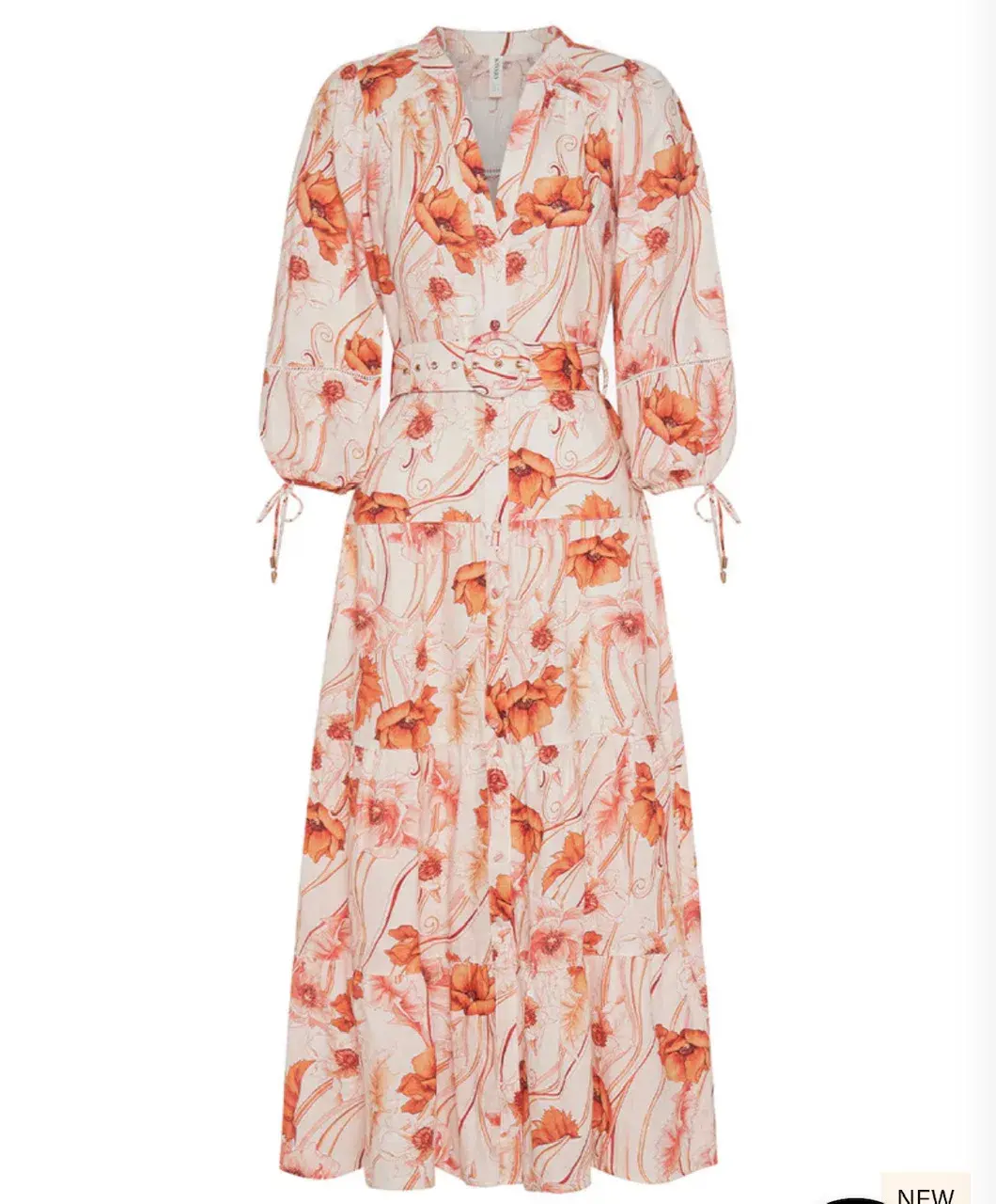 Kivari Penny Maxi Dress Print Size 12 - Image 4