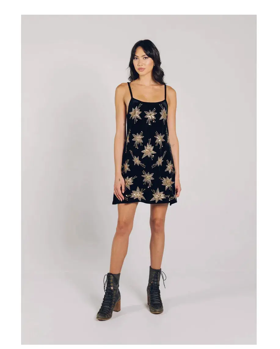 Lenni Malu Dress Sequin Size L - Image 1