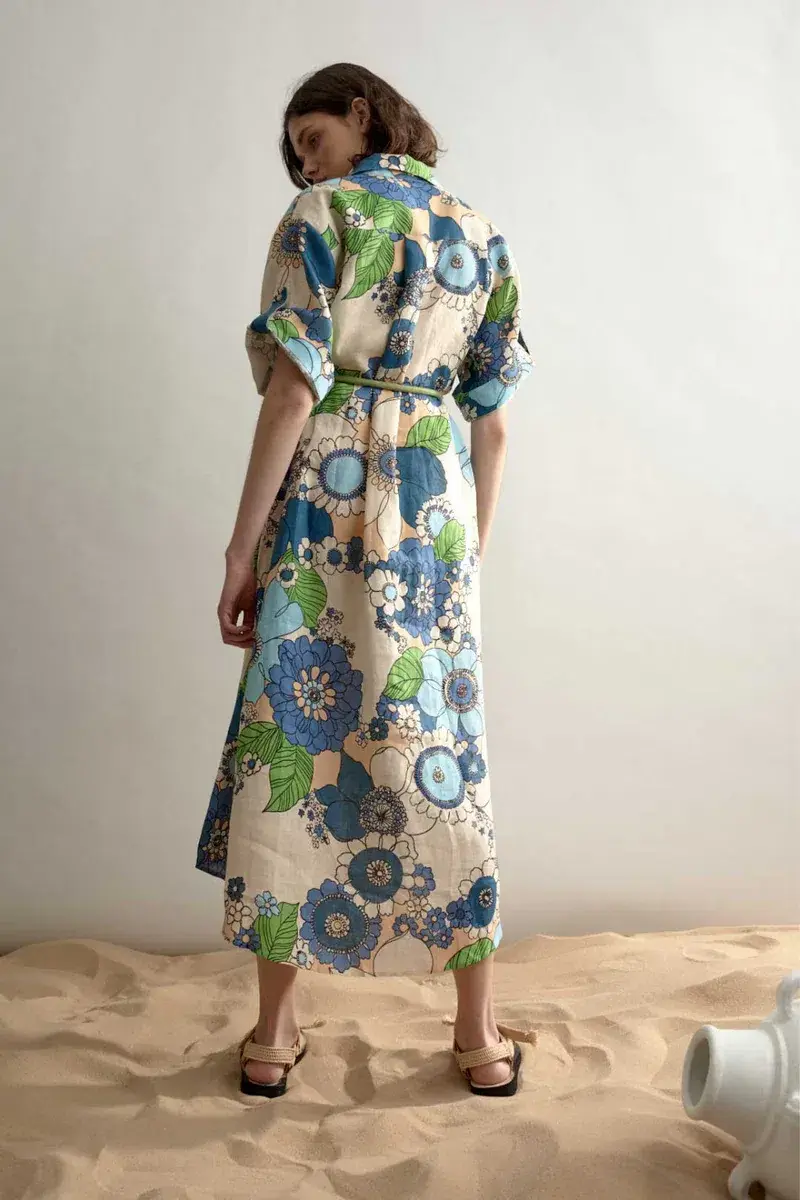 Alemais Farrah Shirtdress Print Size 10  - Image 4