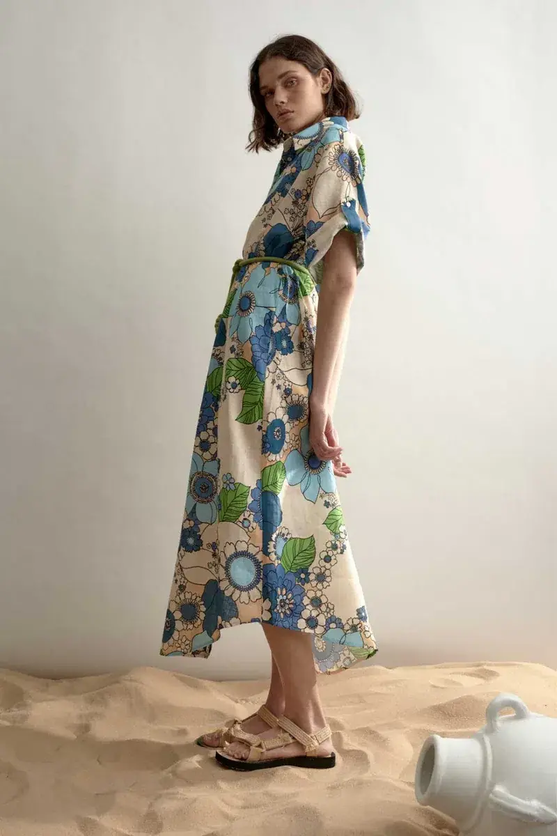 Alemais Farrah Shirtdress Print Size 10  - Image 3