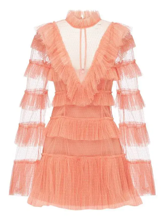 Alice McCall The Zen Dress Pink Size 4 for rent on The Volte - main image