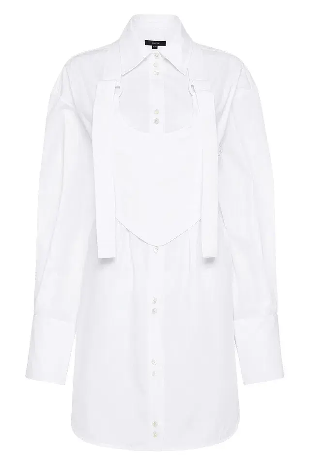 Ellery Godwin Shirt Dress White Size 6 - Image 3