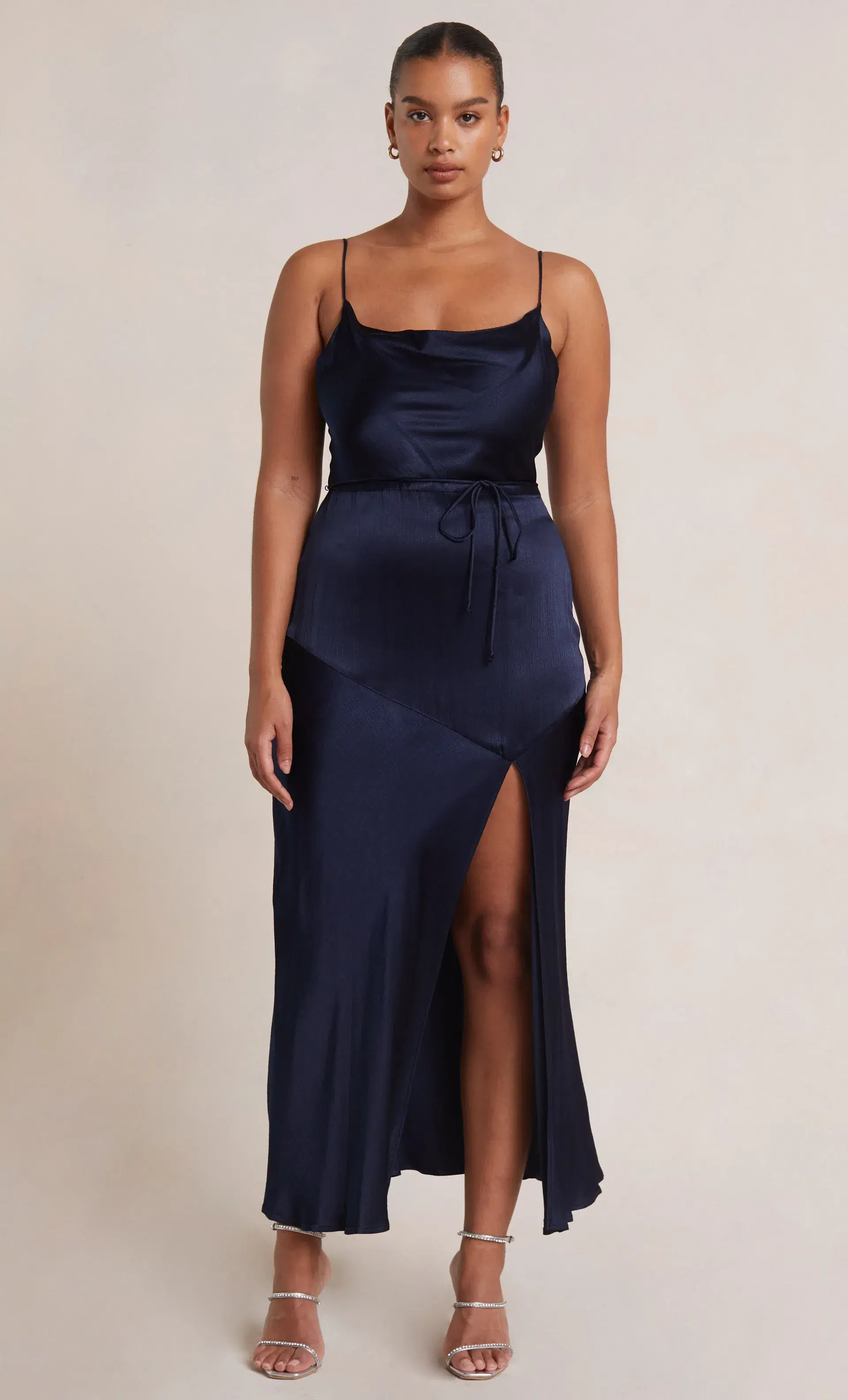 Bec and Bridge Moon dance Midi Dress Navy Size 12 - Image 1