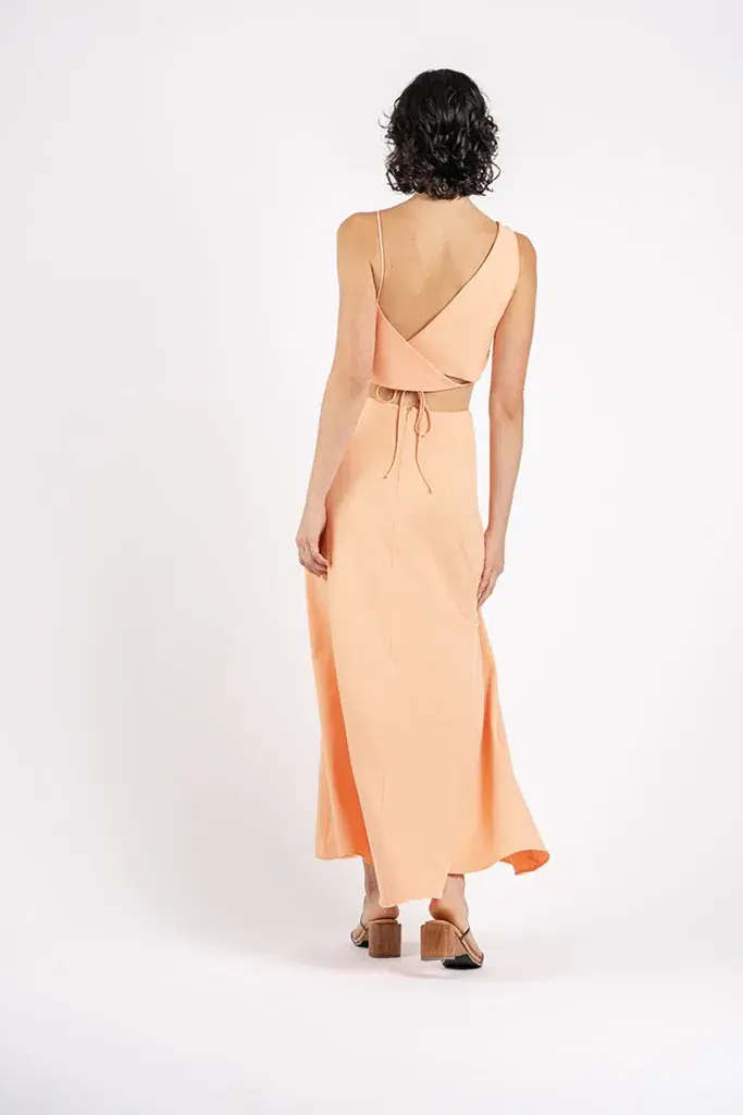 One Fell Swoop Bijoux Maxi in Melon Orange Size 8 - Image 3