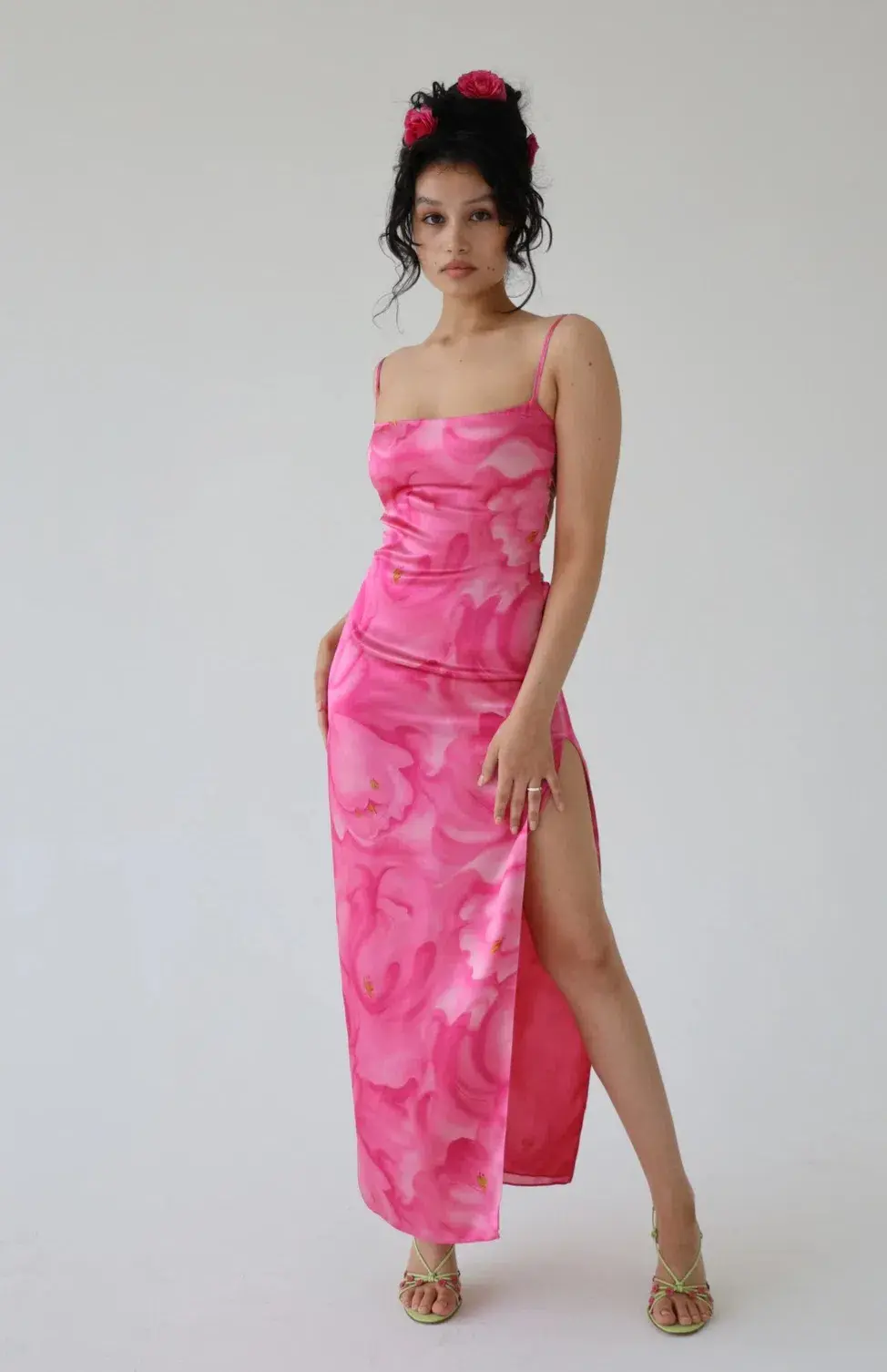Mirror Palais S&M Dress in Pink Tulip Size 6 - Image 1