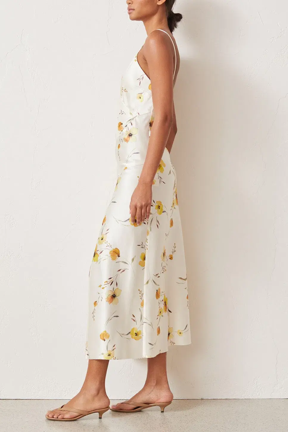 Bec and Bridge Colette Wrap Midi Dress - Floral Print - Size 12  - Image 3