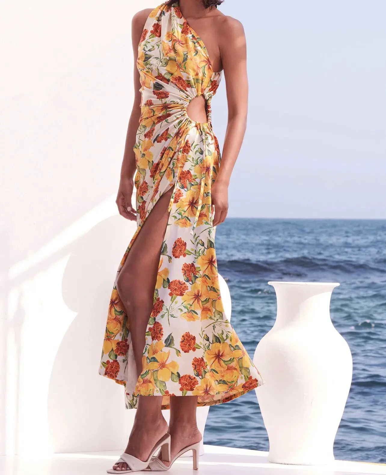 Sonya Moda Nour Yarden Floral Maxi Dress Print Size 12 - Image 2