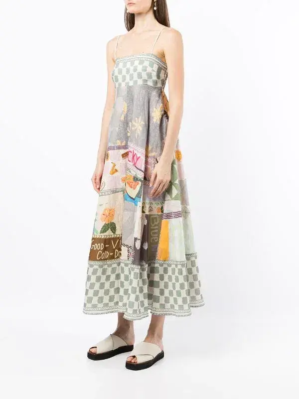 Alemais Emma Gale Sundress Print Size 12  - Image 2