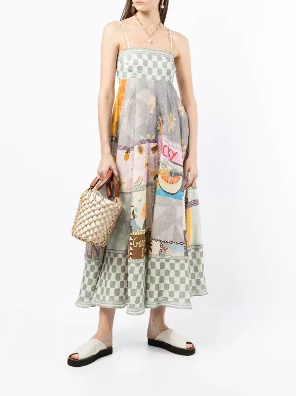 Alemais Emma Gale Sundress Print Size 12  - Image 1