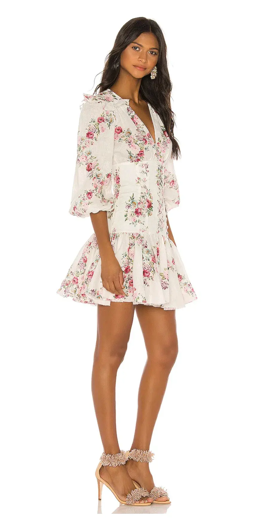 Zimmermann Honour Corset Dress Print Size 8 - Image 3