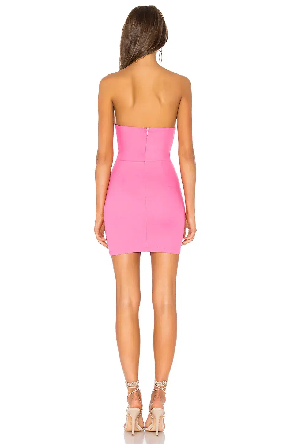 Superdown Stevie Sweetheart Mini Dress Pink Size 2 - Image 2