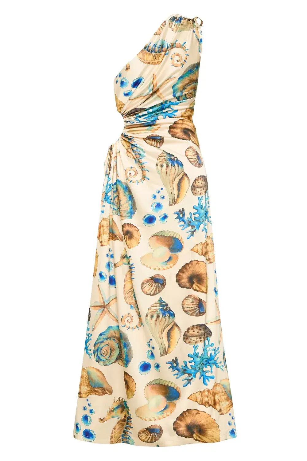Sonya Moda Nour Seashell Maxi Dress Print Size 8 - Image 6