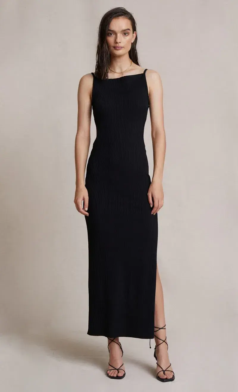 Bec & Bridge Zion Midi Dress in Black Size 10  - Image 1