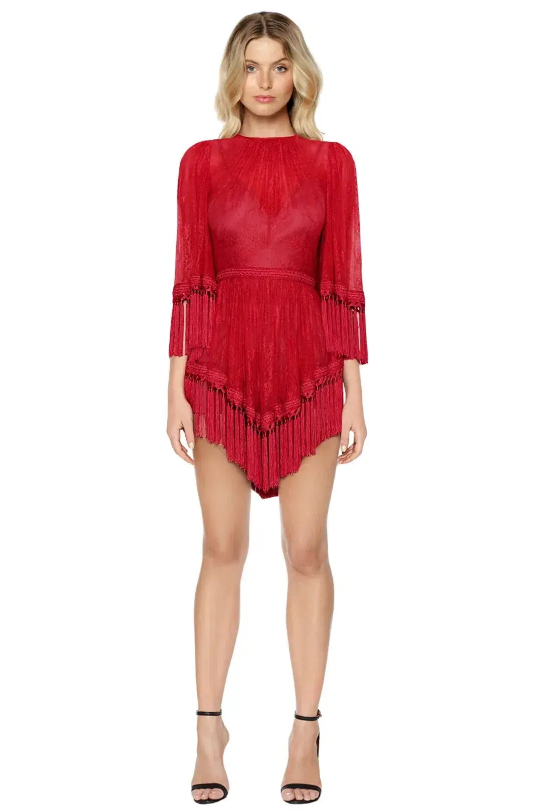Alice McCall Are You Ready Girl Dress Red Size 10  - Image 1