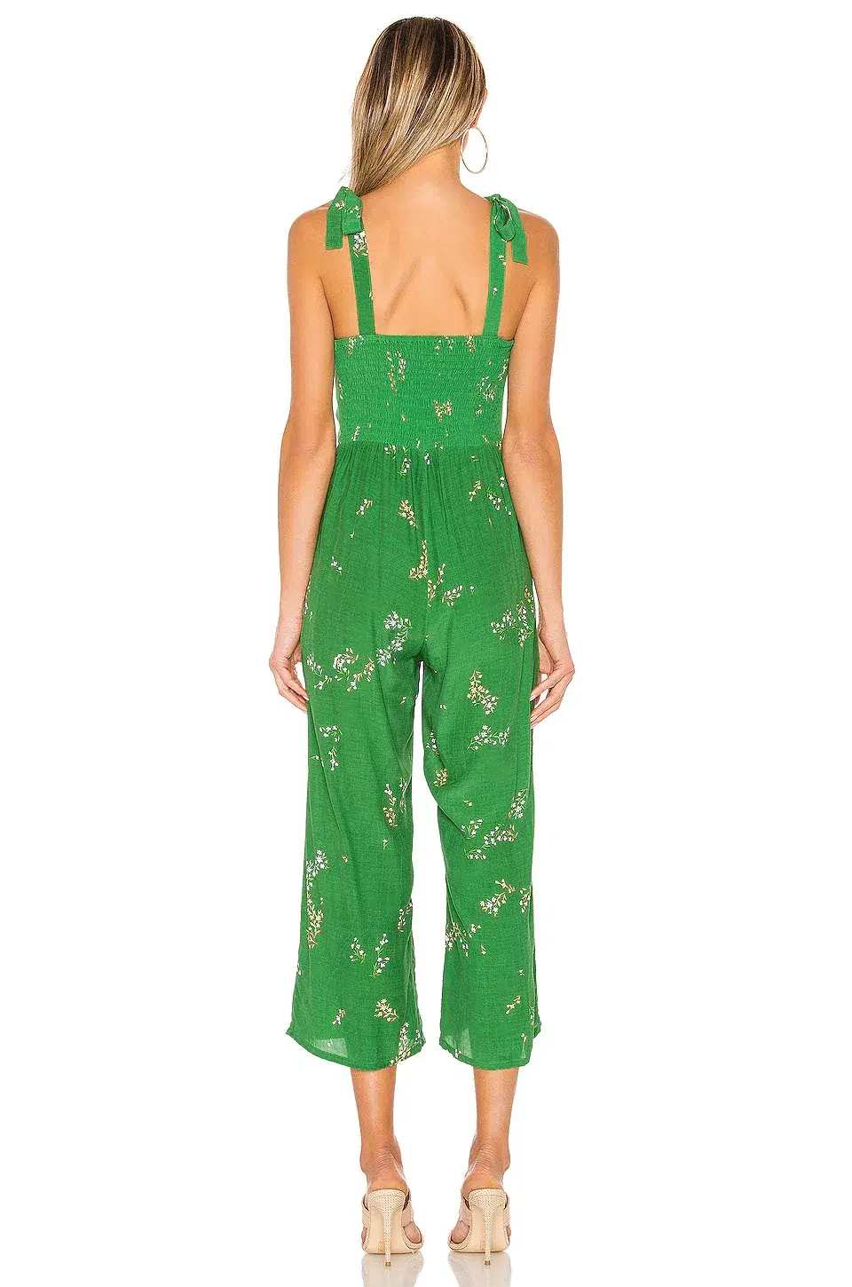 Faithfull the Brand Elsa Jumpsuit Green Size 12 - Image 2