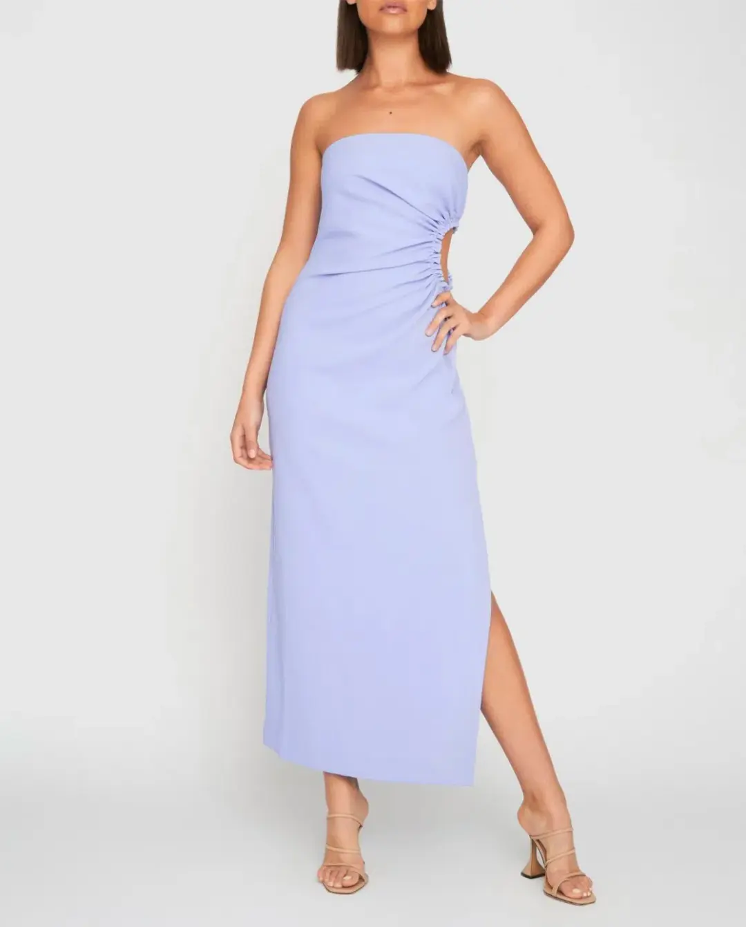 By Johnny Selena Strapless Dress Violet Size 10 for rent on The Volte - main image