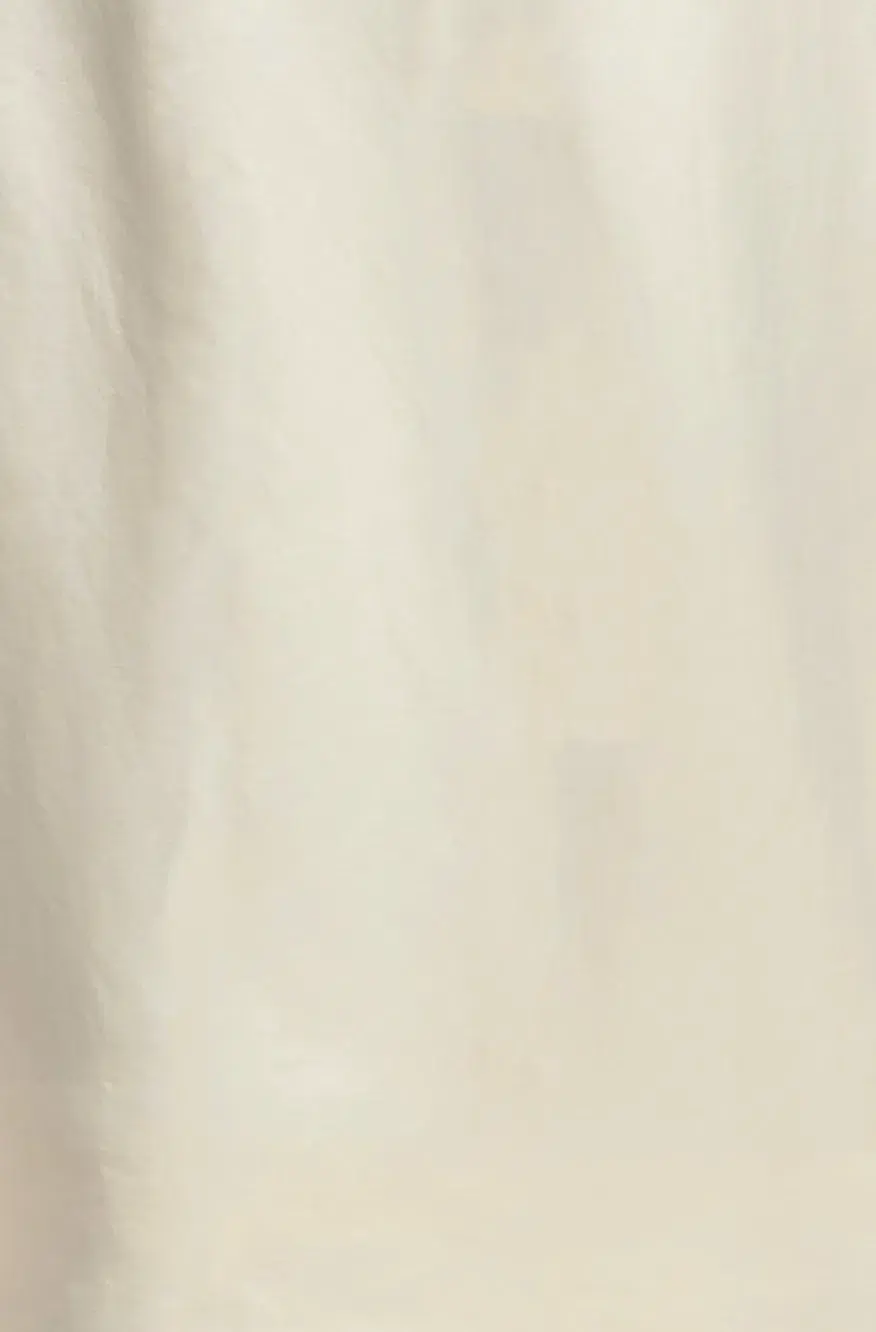 Ginia Indienne Silk Linen Midi Dress White Size 10 for rent on The Volte - main image