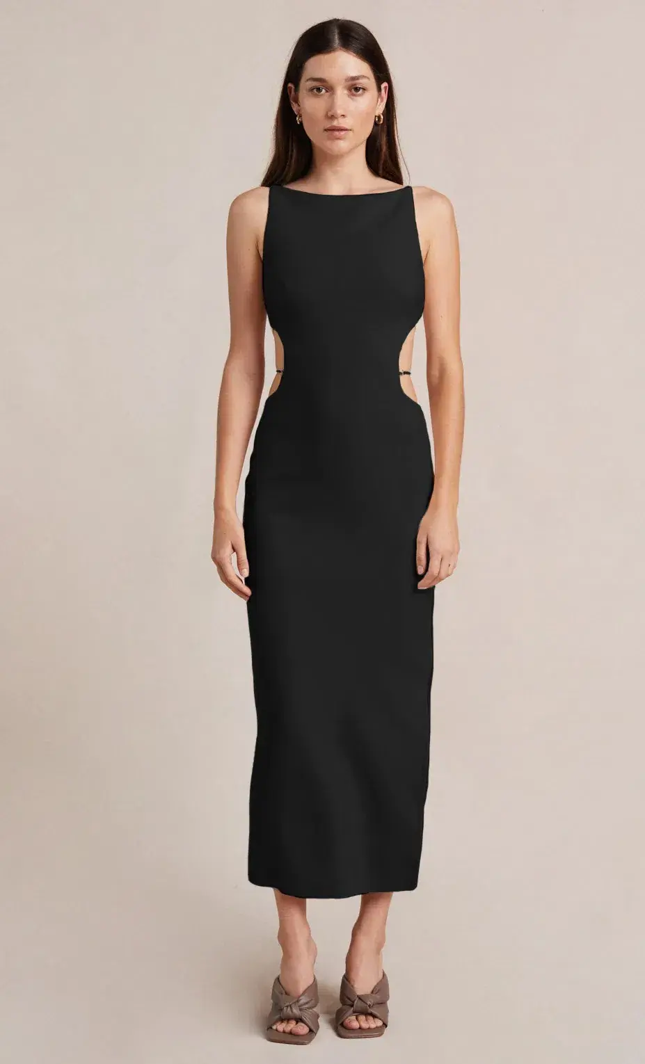 Bec and Bridge Cammi Cut Out Dress Black Size 8 - Image 1
