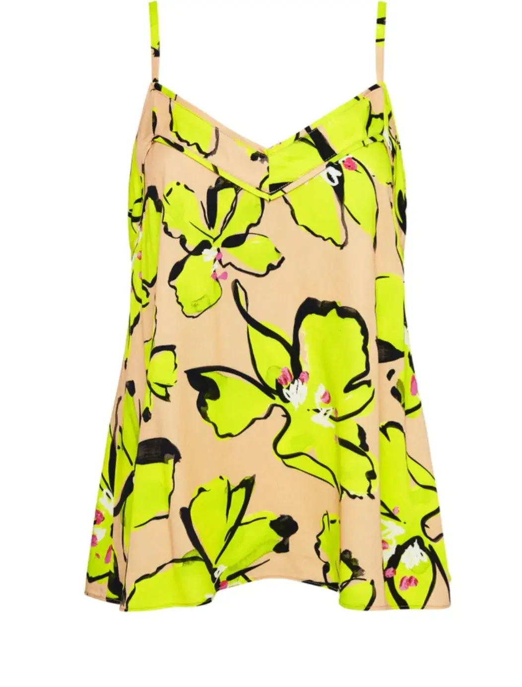 Aje Pelicano Citrus Bloom Strap Cami Top Print Size 12 - Image 4