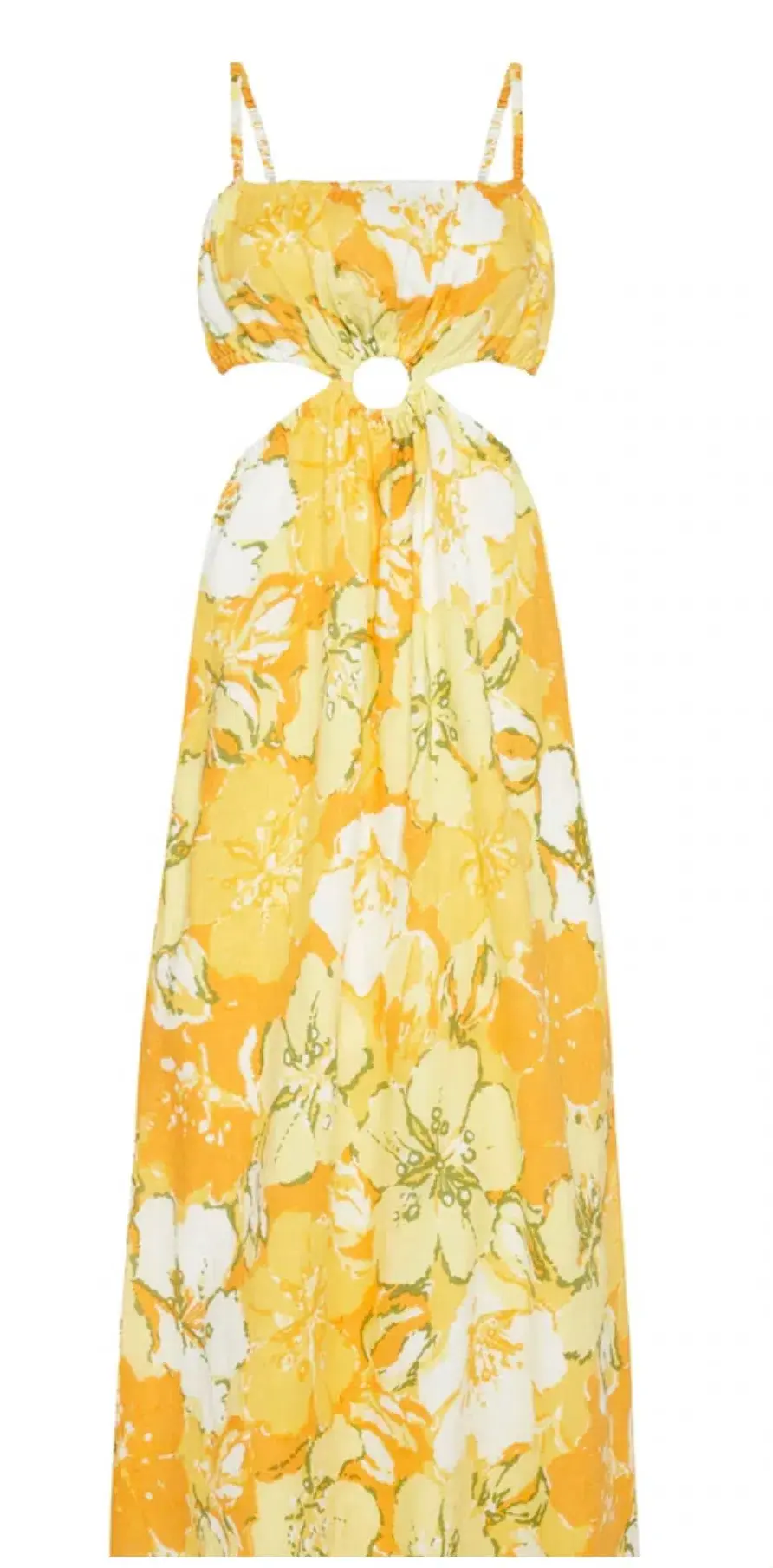 Faithfull the Brand El Rio Maxi Dress Loretta Floral Print Size 10  - Image 5