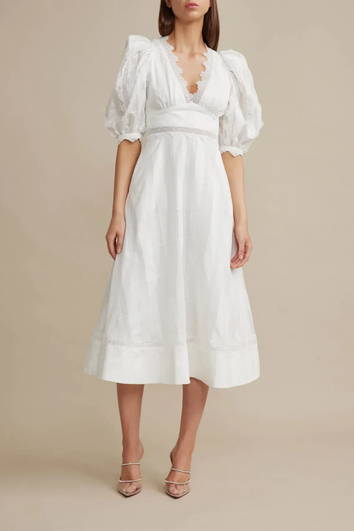 Acler Grampian Dress White Size 10 - Image 1